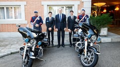 Así ha sido la recepción de Felipe VI a Álex y Marc Márquez