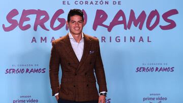 El centrocampista colombiano del Real Madrid, James Rodríguez.