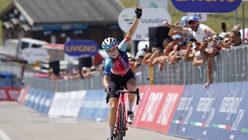 Bradbury vence en Blockhaus y Borghini no suelta la Maglia Rosa