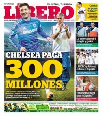 Portadas de la prensa deportiva