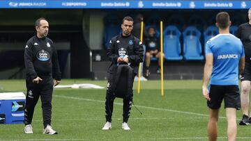 Borja Jiménez defendió al Deportivo ante las críticas por jugar el playoff en Riazor.