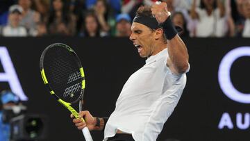 Nadal fue un martillo con Baghdatis y espera Zverev