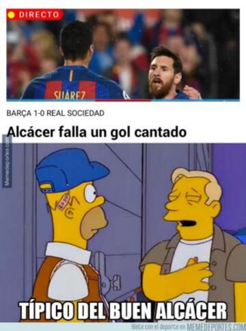 Los memes más divertidos del Barcelona-Real Sociedad