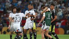 Así fue el encontrón Pavez-Villanueva tras el triunfo albo