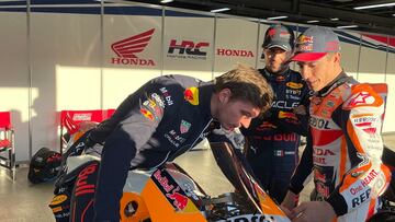 Masterclass de Márquez a los pilotos de F1