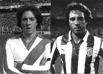 El centrocampista madrileño defendió los colores del Rayo entre 1977 y 1981. Jugó con el Atlético desde 1981 hasta 1984. 