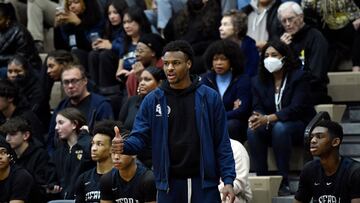 Bronny James #0 of Sierra Canyon High School