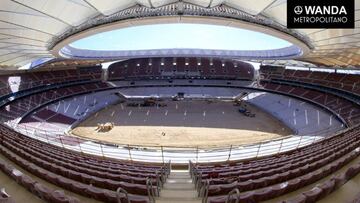 Imagen del Wanda Metropolitano. 