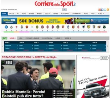 Portadas de la prensa extranjera