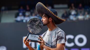 El tenista argentino Thiago Tirante ganó el México City Open