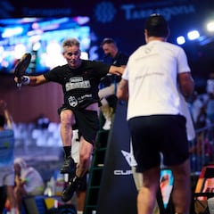 Miguel Lamperti disfruta como un adolescente