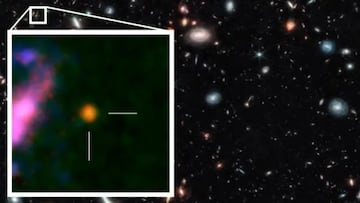 Buenas noticias para la ciencia: el telescopio James Webb halla el agujero negro supermasivo más lejano del universo