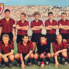 Un Milan histórico: Maldini y el trío brasileño de ensueño