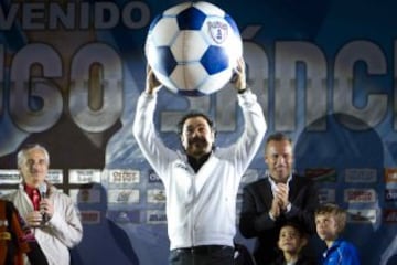 El 18 de mayo del 2012, Pachuca presentó a Hugo Sánchez como su nuevo estratega, siendo el último club que dirigió Hugo.