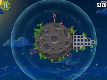 Captura de pantalla - Angry Birds Space (IPH)