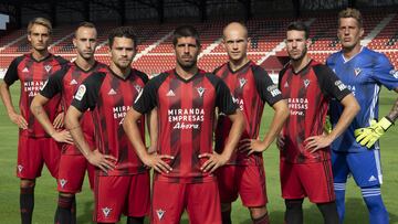 El Mirandés, histórico en la Copa.