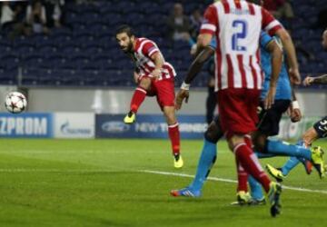 En Porto Arda marcó el 1-2 llevando los 3 puntos al Calderón y que encarrilaría la clasificación como primero de grupo.