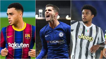 Los 12 estadounidenses que jugarán la Champions League 2021-22