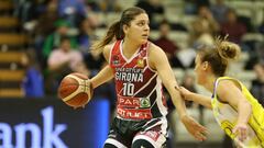 Marta Xargay, durante un partido con el Girona de la Liga Femenina Endesa