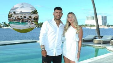 La nueva vida de Agüero en Miami y su nueva mansión de 15 millones de dólares