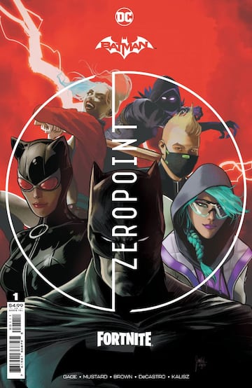 Portada estándar de Batman/Fortnite: Punto Cero #1