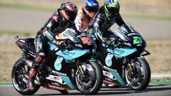 Quartararo (20), Morbidelli y &Aacute;lex tras ellos .