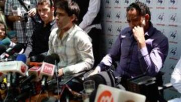 Los chilenos apartados acusan a Borghi de mentir