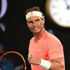 Nadal: "La espalda ha ido mejor hoy y he sacado normal"