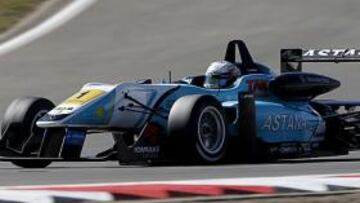 <b>DOMINADOR. </b>Juncadella salió en la pole y se llevó el triunfo.