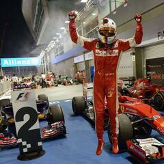 Vettel y Ferrari ya saben cómo batir a Mercedes en Singapur