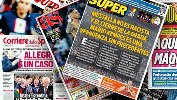 Repasa las portadas de los principales periódicos deportivos nacionales e internacionales. El racismo vuelve a estar presente en la prensa tras el caso Vinicius-Mestalla.