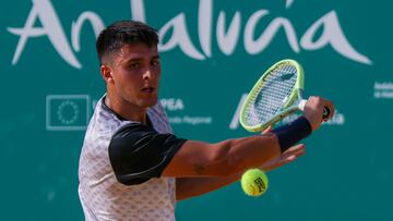 Pablo Llamas, en el Challenger de Sevilla.