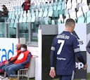 La tristeza de Cristiano al ver cómo se le escapa el Scudetto