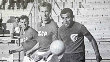 Rememoramos el épico momento del jugador colombiano en Chile 1962, cuando venció al poderoso arquero ruso Lev Yashin, apodado ‘La Araña Negra’.