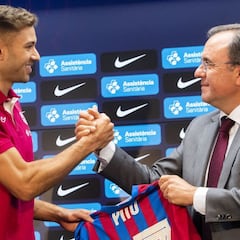 Pito cumple su sueño de jugar en el Barça: "Sólo seguí mi corazón"