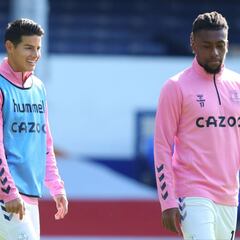 James - Iwobi, la conexión que podría repetir Everton