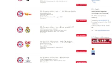 El Bayern vendió entradas para el Madrid… sin clasificarse
