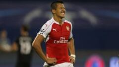En Inglaterra dicen que Alexis "jugó su peor partido en Arsenal"
