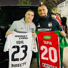 “Arturo Vidal fue mi jefe en Tercera División y anoche fuimos rivales... Los sueños se cumplen”