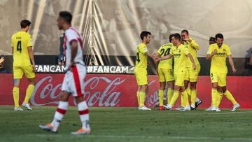 Paco Alcacer of Villarreal CF celebrates a goal during La Liga football match played between Rayo Vallecano and Villarreal CF on May 12, 2022, in Madrid, Spain.
AFP7
12/05/2022 ONLY FOR USE IN SPAIN