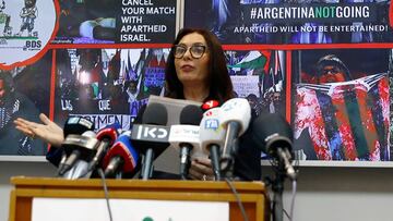 Miri Regev, ministra de cultura y Deportes de Israel.