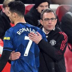 Rangnick habla claro a Cristiano tras su enfado: "Escucha..."