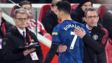 Rangnick habla claro a Cristiano tras su enfado: "Escucha..."