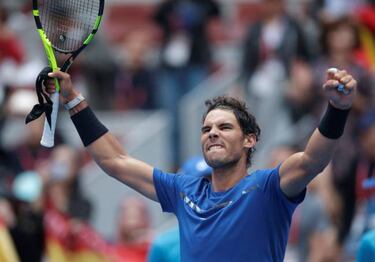 Nadal one game away from securing year-end top spot