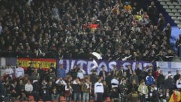 El Madrid deniega la entrada a 200 ultras pero se cuelan 100