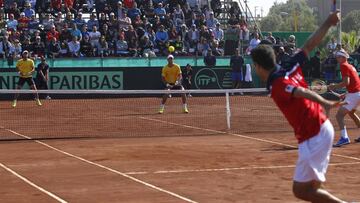 Colombia pierde en dobles y se complica en Copa Davis