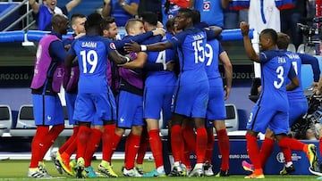 Francia 2-1 Rumanía