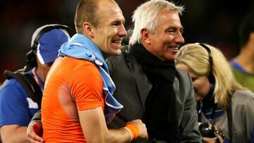 Bert van Marwijk fue entrenador de la Selección de Holanda en 2010 donde llegó a la final del Mundial ante España