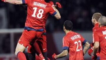 Ibrahimovic asegura el liderato del París Saint Germain