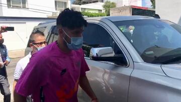 Bruno Valdez ya está en Guadalajara para ser operado
